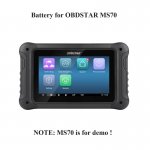 Battery Replacement for OBDSTAR MS70 Motorcycle Scanner